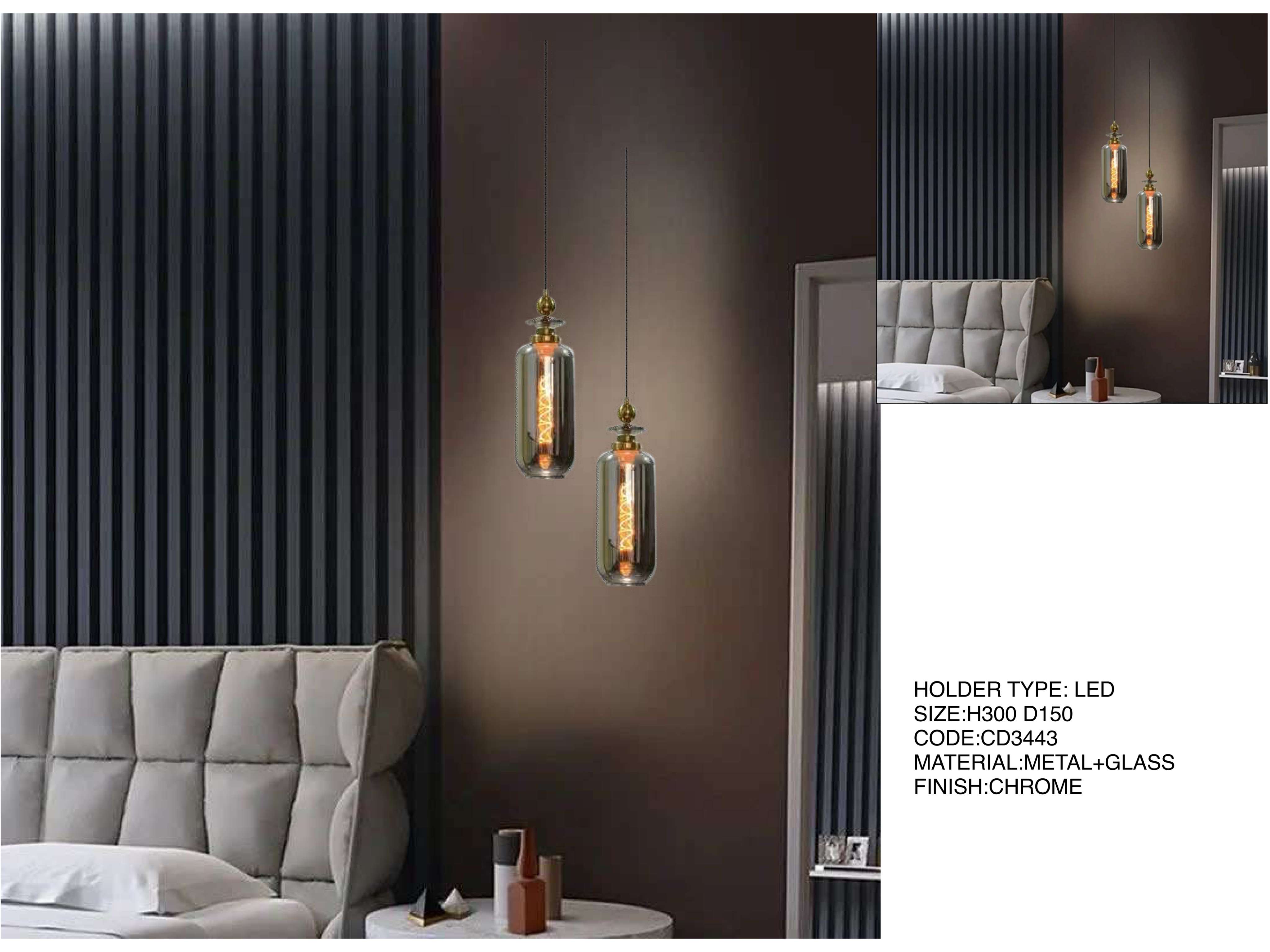 Beyond Lights - Glass Pendant Light- LCHL